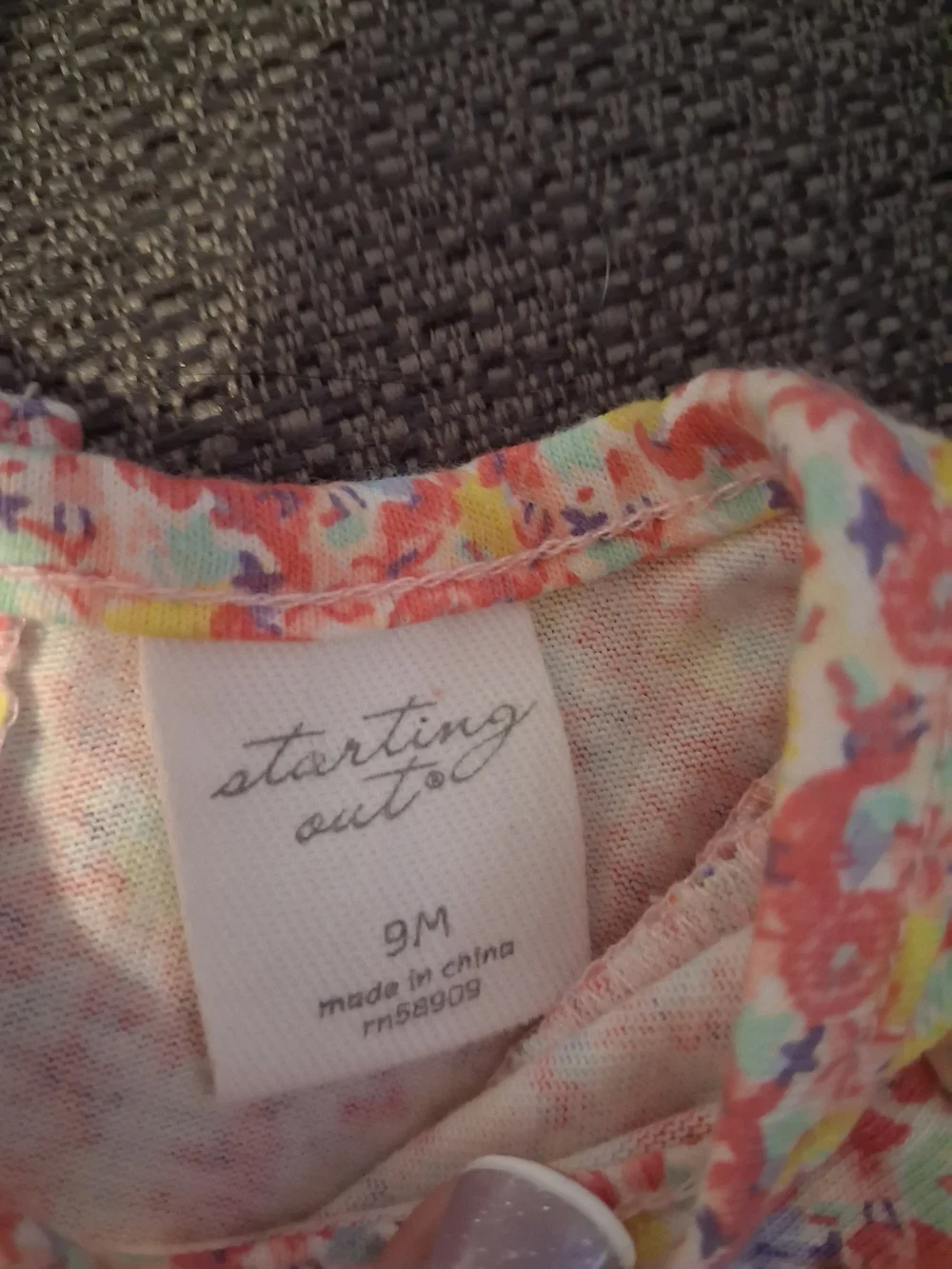 Starting Out Multicolor Floral Baby Tunic & Leggings Set